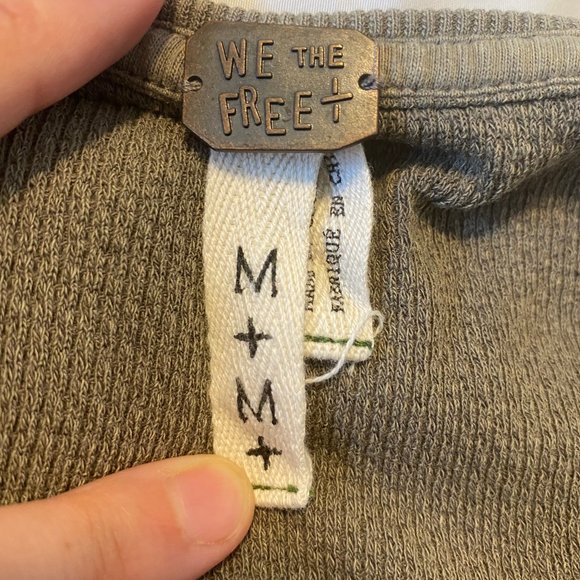 ❌SOLD ❌ Free People Mushroom Kyoto Cuff Thermal - Picture 7 of 7